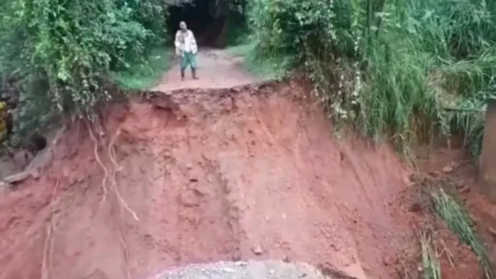 Lluvias intensas golpean a Puerto Berrío y Támesis: más de 1.500 familias incomunicadas por deslizamientos y crecientes