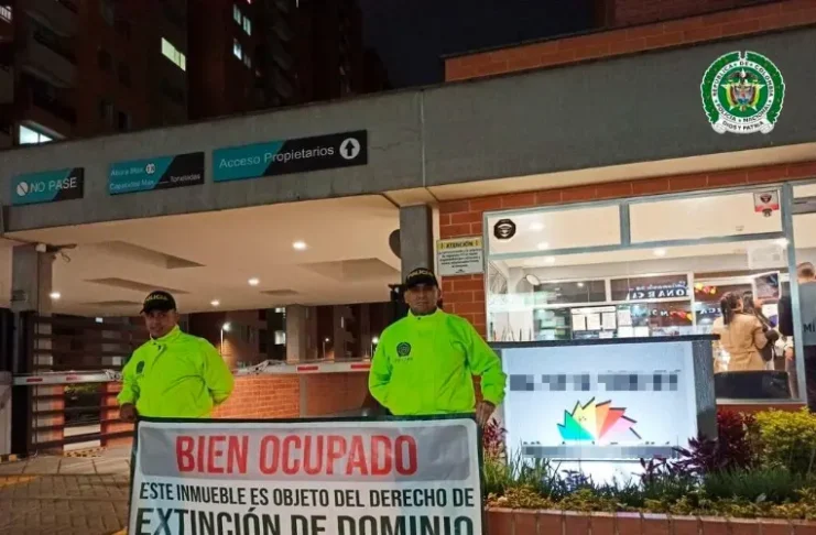 Extinción de dominio a 21 bienes ligados a red de tráfico de ketamina en Antioquia