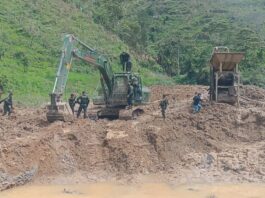 Golpe a la minería ilegal en Antioquia: seis capturados y maquinaria destruida