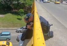 Policía evitó que una joven se lanzara de un puente en Medellín: la salud mental sí importa
