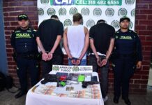 Policía de Medellín frustra hurto masivo y rescata a nueve rehenes en el centro de la ciudad