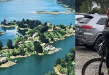 Descarga eléctrica en el embalse El Peñol–Guatapé deja una turista fallecida y tres heridos