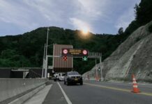 El Túnel de Oriente cerrará de noche toda la semana por trabajos de mantenimiento