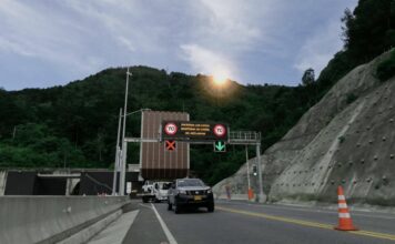 El Túnel de Oriente cerrará de noche toda la semana por trabajos de mantenimiento
