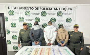 Esclarecen en 48 horas millonario hurto en Concordia y capturan a tres implicados