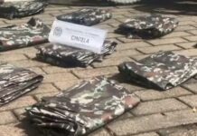 Incautan 700 carpas militares en Carepa que iban a manos de grupos ilegales