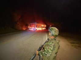 Hombres armados interceptaron un vehículo y lo incendiaron en zona rural de Valdivia