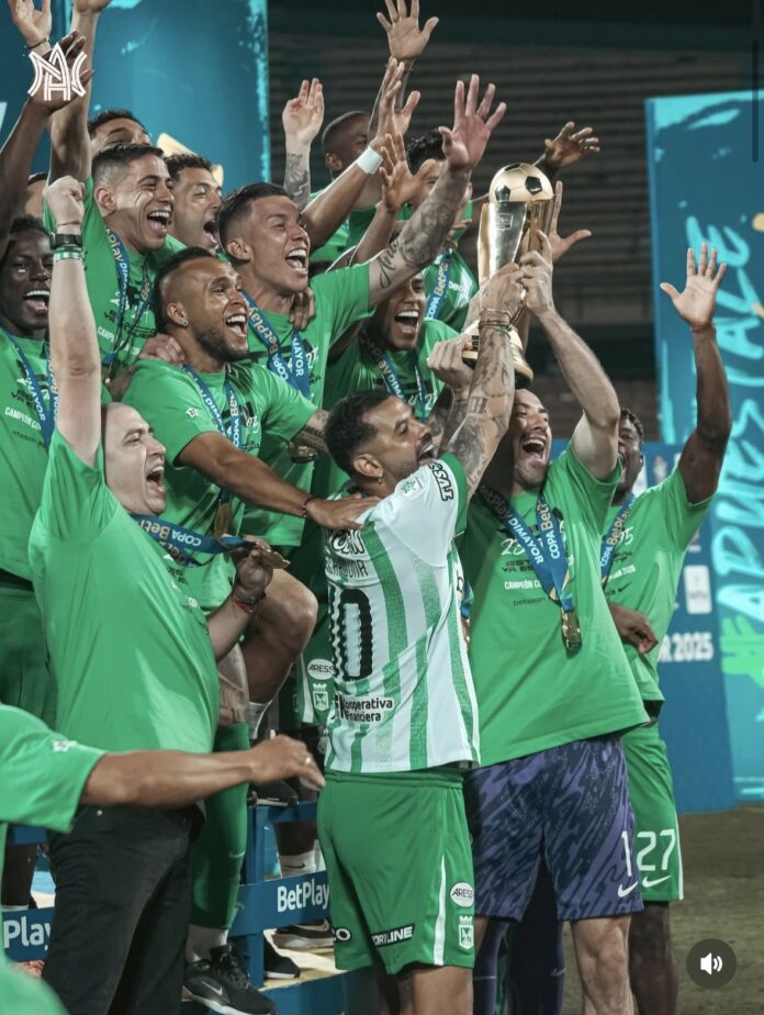 Imagen tomada de las redes sociales de Atlético Nacional