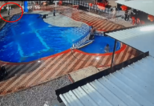 Rescate dramático en La Pintada: patrullera salvó a una niña que cayó a una piscina patrullera salvó a una niña que cayó a una piscina