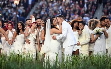 ¿Una boda real en el Super Bowl? La pareja que se casó durante el show de medio tiempo Super Bowl