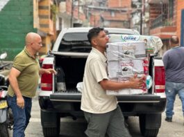 Continúa entrega de ayudas a damnificados por lluvias en Antioquia mientras permanecen 13 albergues activos damnificados por lluvias