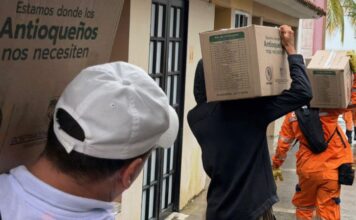 Más de 700 familias reciben ayuda humanitaria tras inundaciones en el occidente de Antioquia Ayuda humanitaria