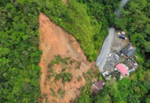 en la vía Medellín Bogotá