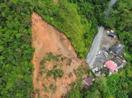 en la vía Medellín Bogotá