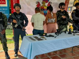 Capturan a pareja y escolta