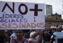 Preocupación en Antioquia por asesinato de líderes sociales