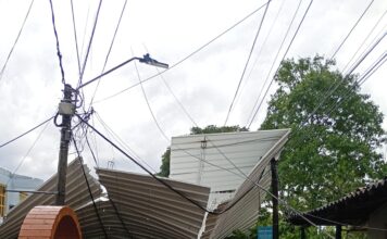 Colapsó el techo de un colegio en Amagá Colapsó el techo