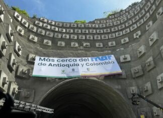 Histórico avance en la vía al Toyo: completan la excavación del Túnel 0 en Santa Fe de Antioquia