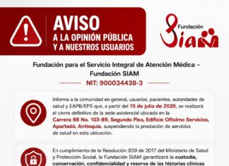 AVISO A LA OPINIÓN PÚBLICA Y A NUESTROS USUARIOS