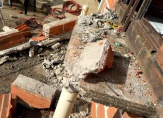 Dos jóvenes murieron tras desplome de un muro en Ituango